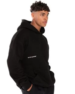 Elite Eleven Offset Hoodie - Black 13 Elite Eleven Offset Hoodie - Black -Fit Style Shop EEAUG2333149