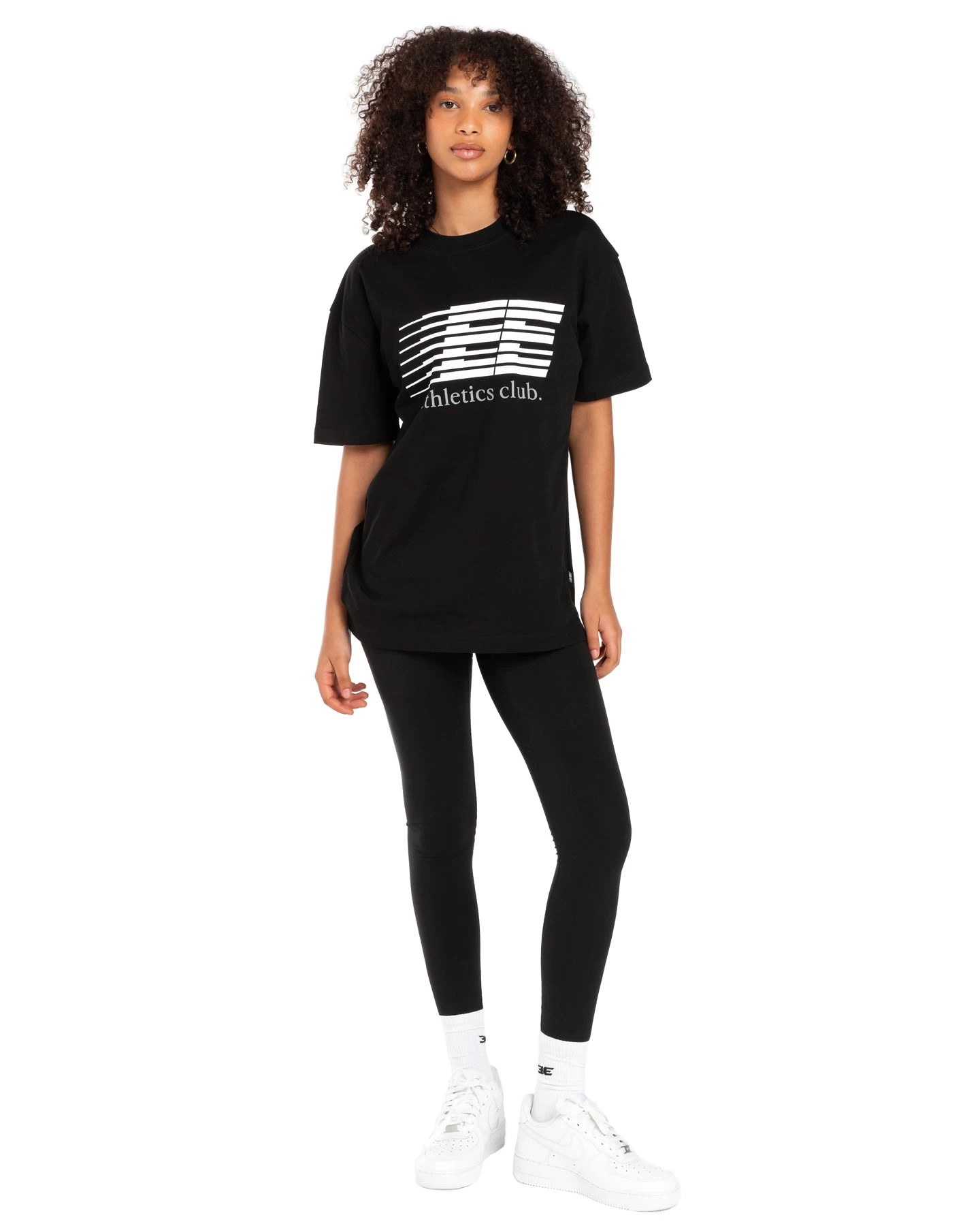 Elite Eleven Athletics Club Tee - Black 4 Elite Eleven Athletics Club Tee - Black - Image 4