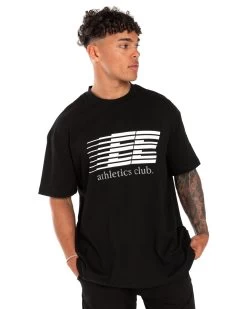Elite Eleven Athletics Club Tee - Black 8 Elite Eleven Athletics Club Tee - Black -Fit Style Shop EEAUG2335450