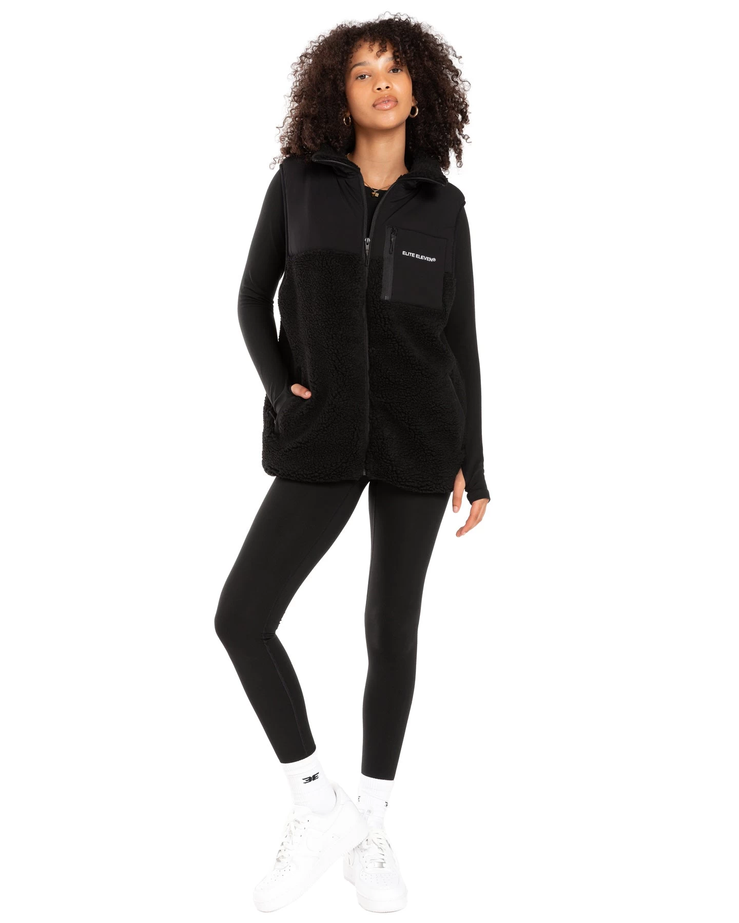 Elite Eleven Registered Teddy Vest - Black 5 Elite Eleven Registered Teddy Vest - Black - Image 5