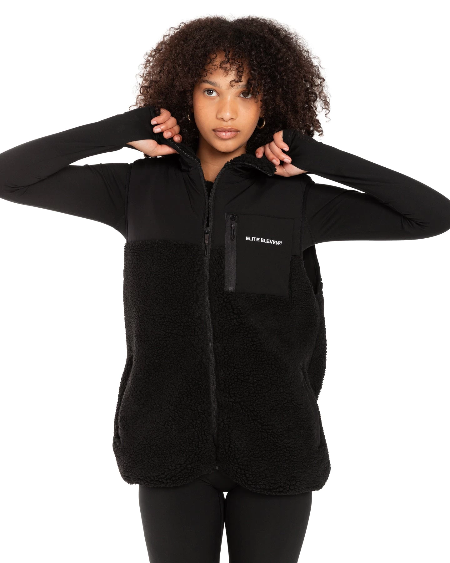 Elite Eleven Registered Teddy Vest - Black 3 Elite Eleven Registered Teddy Vest - Black - Image 3