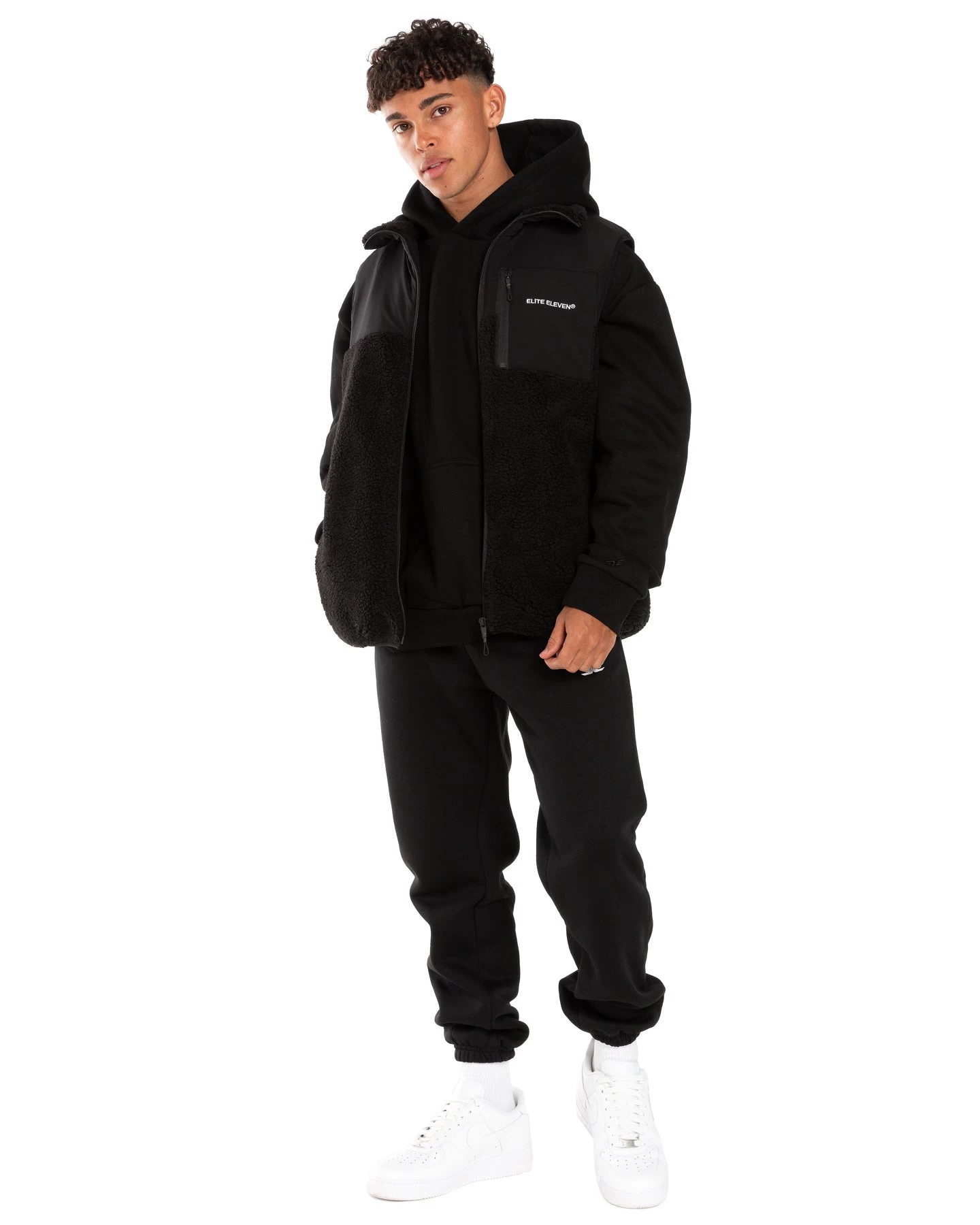 Elite Eleven Registered Teddy Vest - Black 4 Elite Eleven Registered Teddy Vest - Black - Image 4