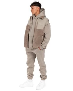 Elite Eleven Registered Teddy Vest - Vintage Khaki -Fit Style Shop EEAUG2335705