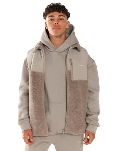 Elite Eleven Registered Teddy Vest - Vintage Khaki -Fit Style Shop EEAUG2335713