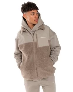 Elite Eleven Registered Teddy Vest - Vintage Khaki -Fit Style Shop EEAUG2335732