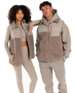 Elite Eleven Registered Teddy Vest - Vintage Khaki