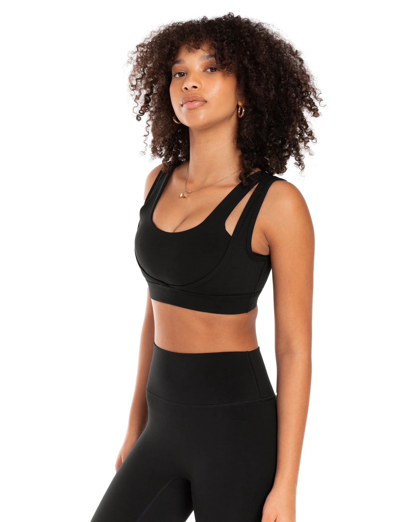 Elite Eleven Dual Strap Bra - Black 3 Elite Eleven Dual Strap Bra - Black - Image 3