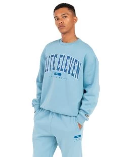 Elite Eleven Track & Field Crewneck - Blue 10 Elite Eleven Track & Field Crewneck - Blue -Fit Style Shop EEOCT38462