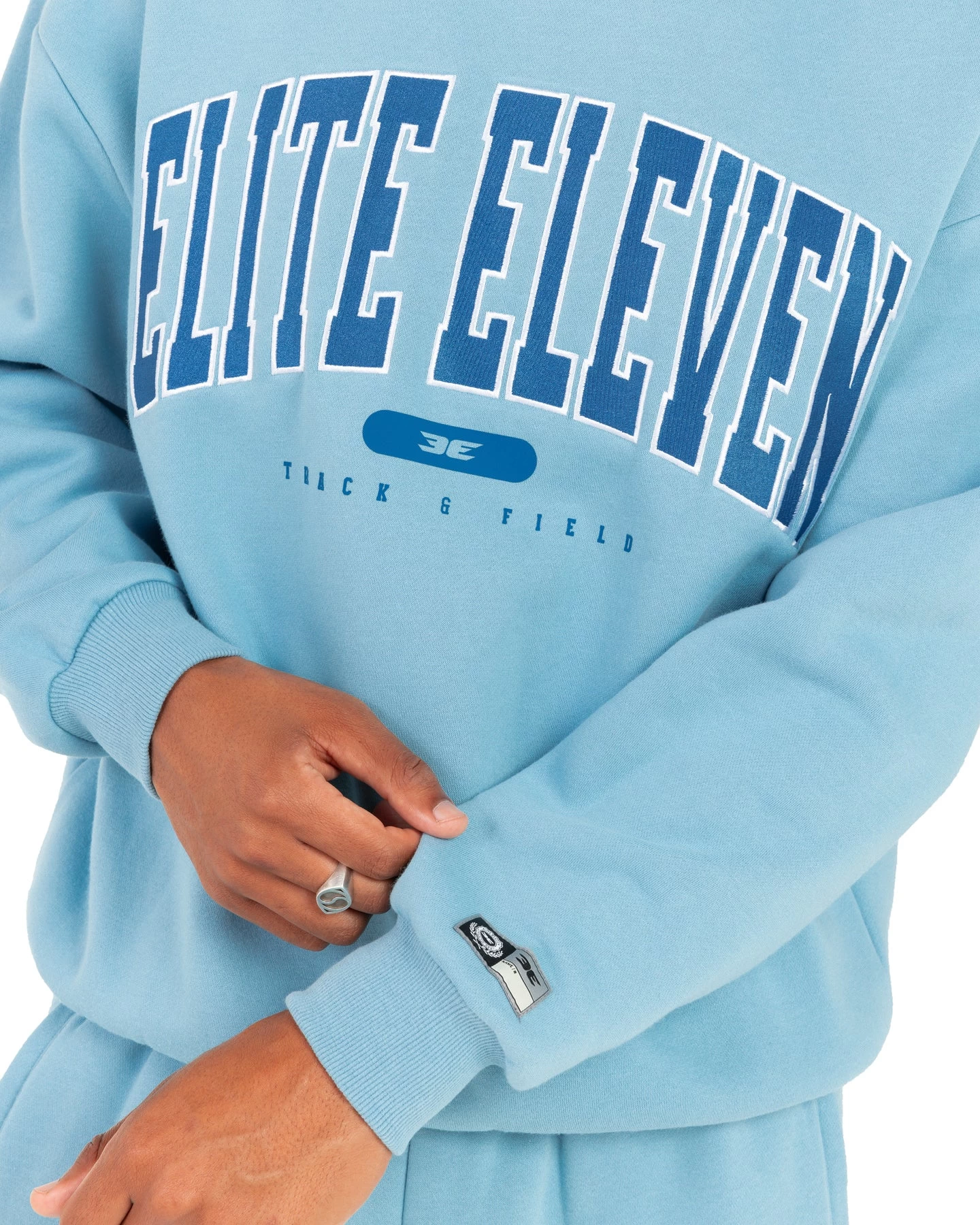 Elite Eleven Track & Field Crewneck - Blue 5 Elite Eleven Track & Field Crewneck - Blue - Image 5