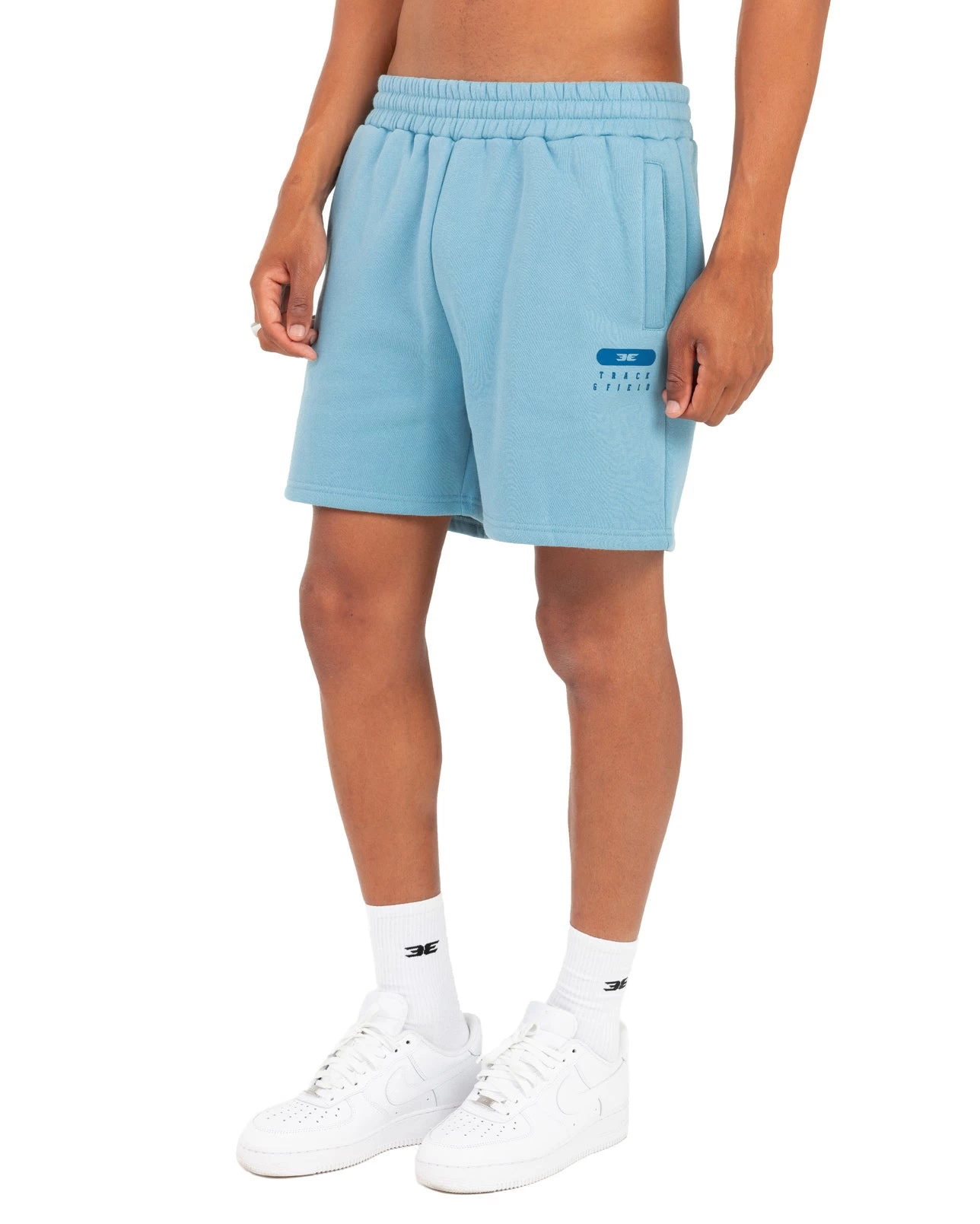 Elite Eleven Track & Field Shorts - Blue 2 Elite Eleven Track & Field Shorts - Blue - Image 2