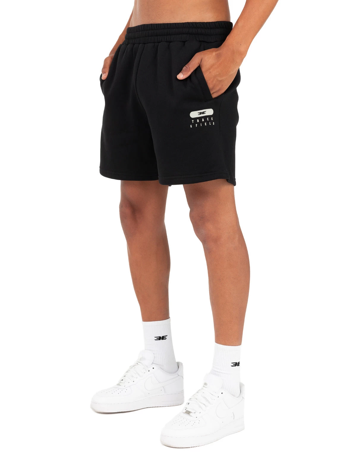 Elite Eleven Track & Field Shorts - Black 2 Elite Eleven Track & Field Shorts - Black - Image 2