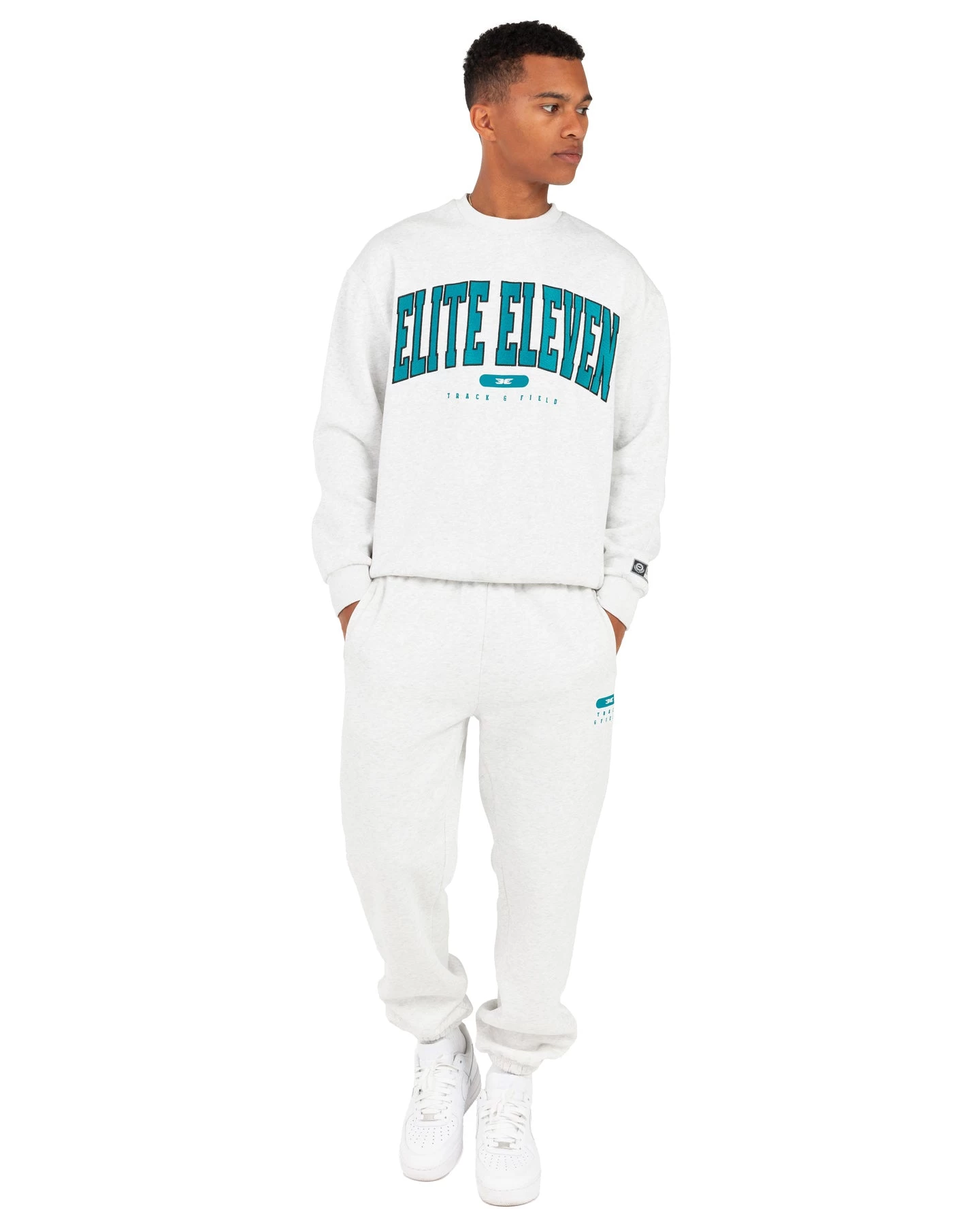 Elite Eleven Track & Field Crewneck - Polar Grey 5 Elite Eleven Track & Field Crewneck - Polar Grey - Image 5