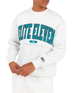 Elite Eleven Track & Field Crewneck - Polar Grey 13 Elite Eleven Track & Field Crewneck - Polar Grey -Fit Style Shop EEOCT39308