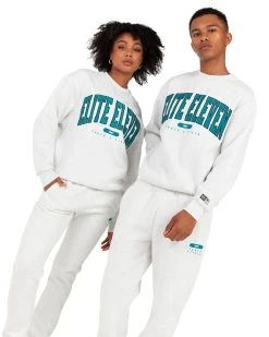 Elite Eleven Track & Field Crewneck - Polar Grey