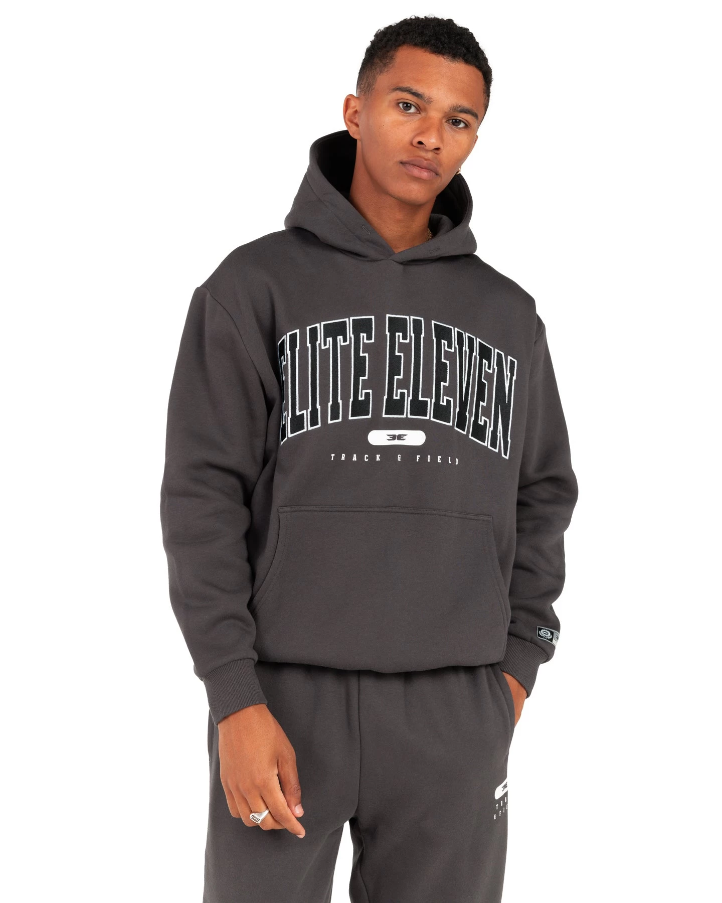 Elite Eleven Track & Field Hoodie - Slate 3 Elite Eleven Track & Field Hoodie - Slate - Image 3
