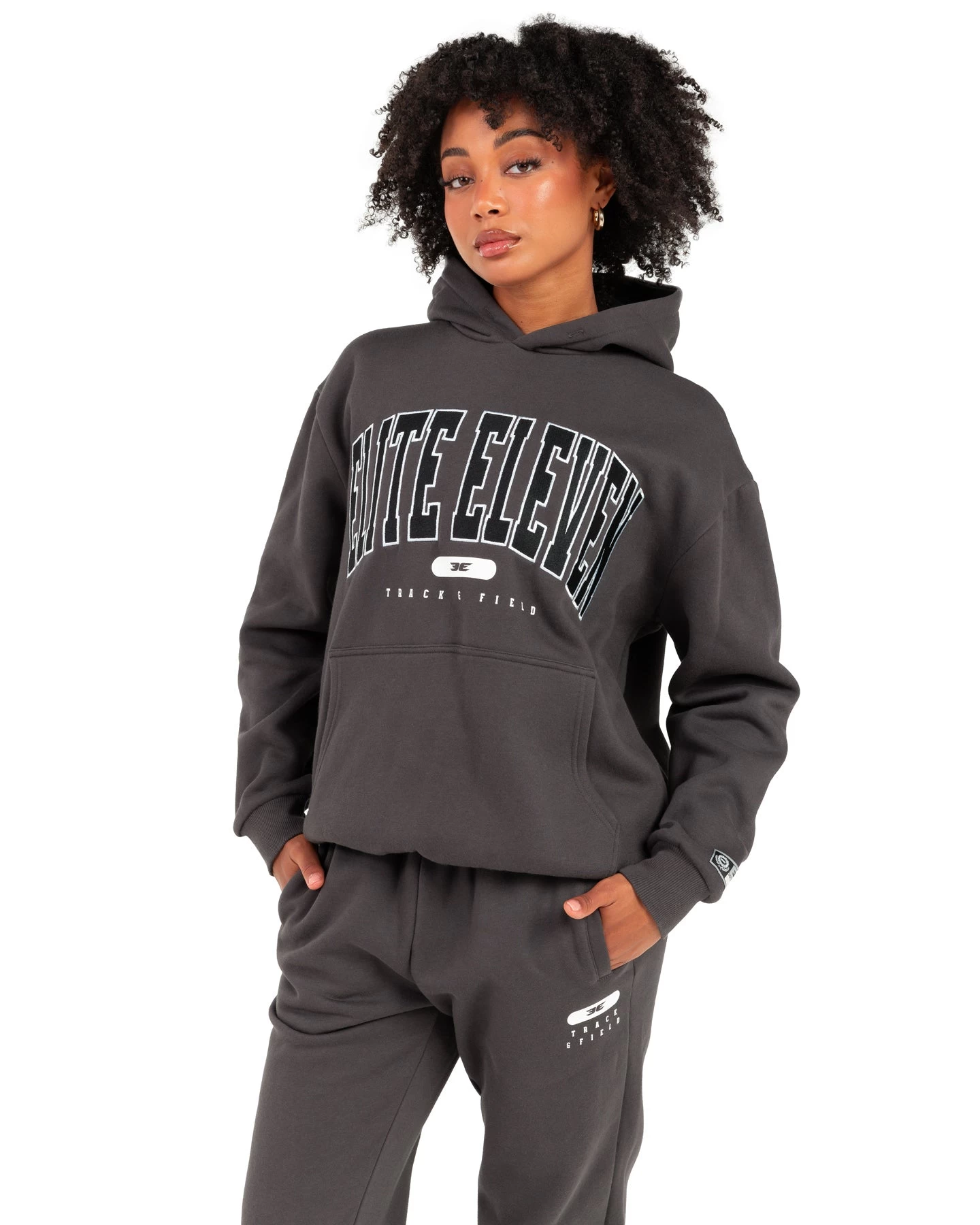 Elite Eleven Track & Field Hoodie - Slate 8 Elite Eleven Track & Field Hoodie - Slate - Image 8