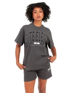 Elite Eleven Women's Track & Field Oversized Tee - Slate