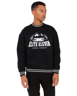 Elite Eleven Cross Country Crewneck - Black 10 Elite Eleven Cross Country Crewneck - Black -Fit Style Shop EEOCT41731