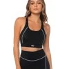 Elite Eleven Activ Sports Bra - Black / White