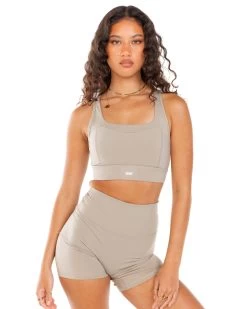 Elite Eleven Power Bra - Vintage Khaki 9 Elite Eleven Power Bra - Vintage Khaki -Fit Style Shop ELITEMICROECOM22911