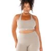 Elite Eleven Power Bra - Vintage Khaki
