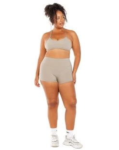 Elite Eleven Aura SF Micro Shorts - Vintage Khaki 15 Elite Eleven Aura SF Micro Shorts - Vintage Khaki -Fit Style Shop ELITEMICROECOM24993