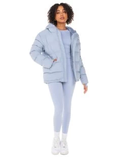 Elite Eleven Unisex Puffer Jacket - Blue Blizzard -Fit Style Shop ELITEWINTERCOLLECTIONDAY117236