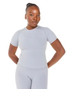 Elite Eleven Aura Tee - Steel Grey -Fit Style Shop ELITEWINTERCOLLECTIONDAY118210