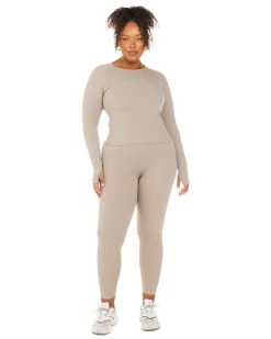 Elite Eleven Aura Long Sleeve - Vintage Khaki -Fit Style Shop ELITEWINTERCOLLECTIONDAY120508