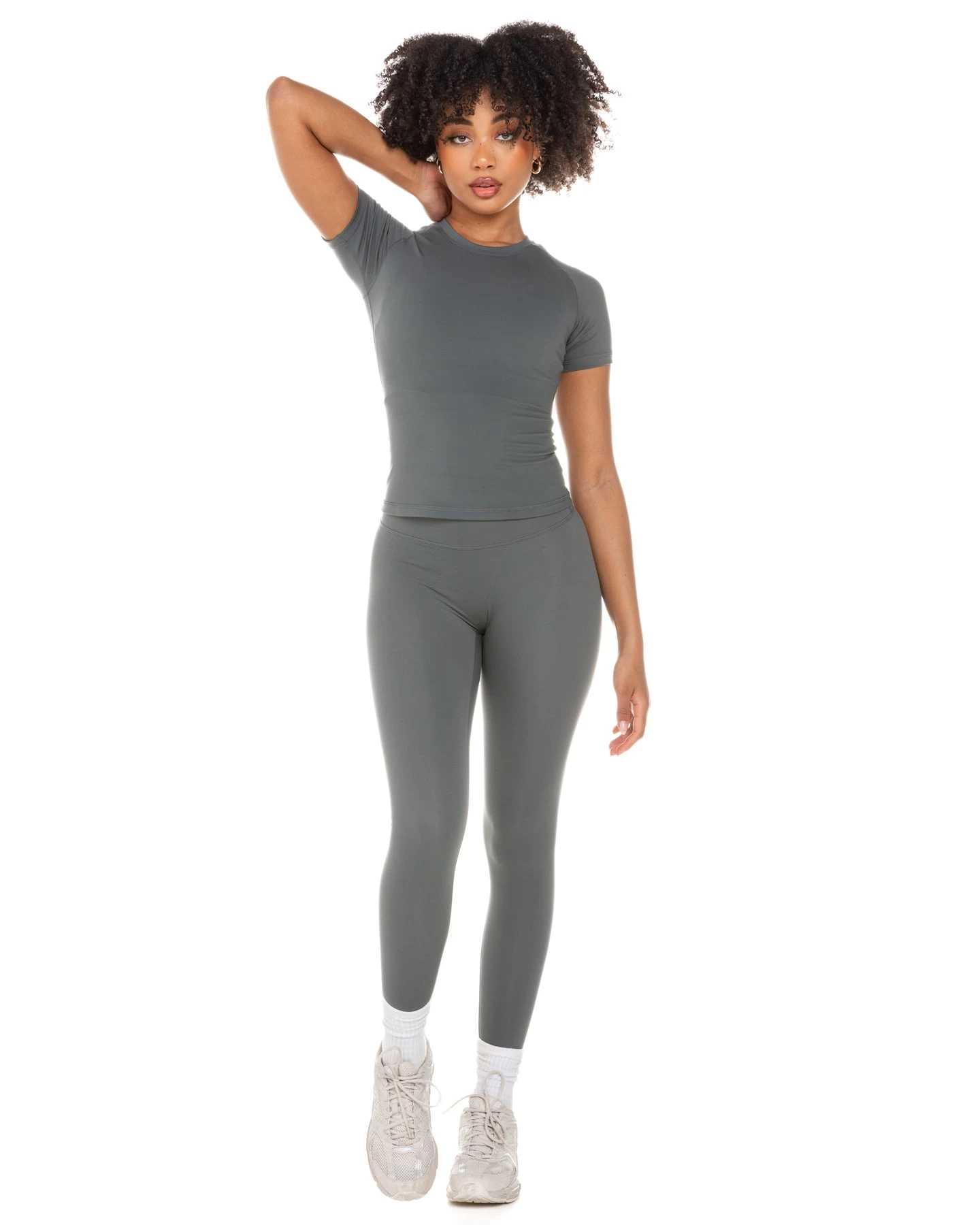 Elite Eleven Aura Tee - Cloud Grey 2 Elite Eleven Aura Tee - Cloud Grey - Image 2