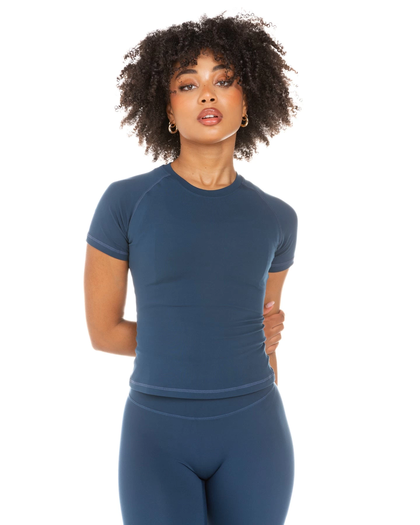 Elite Eleven Aura Tee - Navy 1 Elite Eleven Aura Tee - Navy