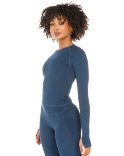 Elite Eleven Aura Long Sleeve - Navy