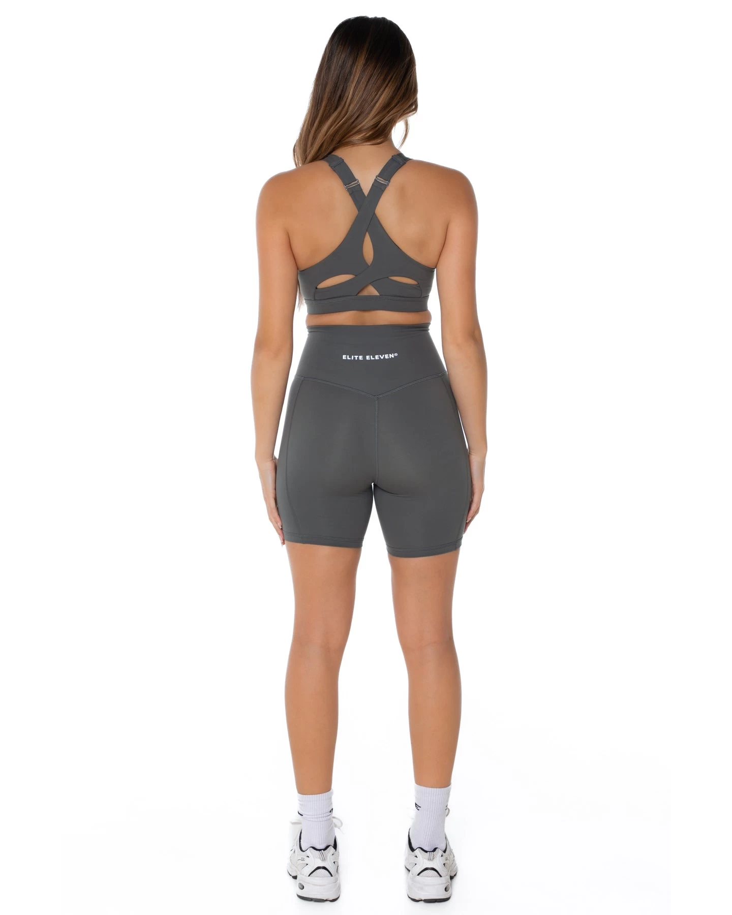 Elite Eleven Curve Shorts - Cloud Grey 4 Elite Eleven Curve Shorts - Cloud Grey - Image 4