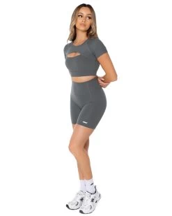 Elite Eleven Impulse Tee - Cloud Grey -Fit Style Shop EliteOctEcom1424