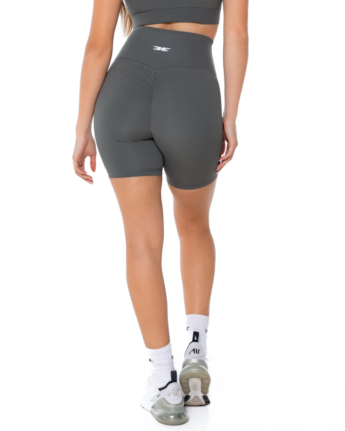 Elite Eleven Aura Scrunch Shorts - Cloud Grey 3 Elite Eleven Aura Scrunch Shorts - Cloud Grey - Image 3