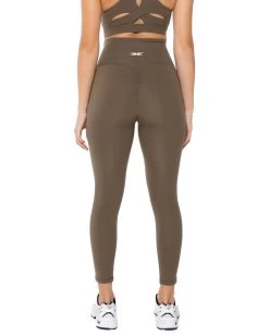 Elite Eleven 7/8 Aura Scrunch Leggings - Dusty Khaki -Fit Style Shop EliteOctEcom3490