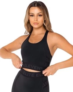 Elite Eleven Wrap Bra - Black -Fit Style Shop EliteOctEcom3945