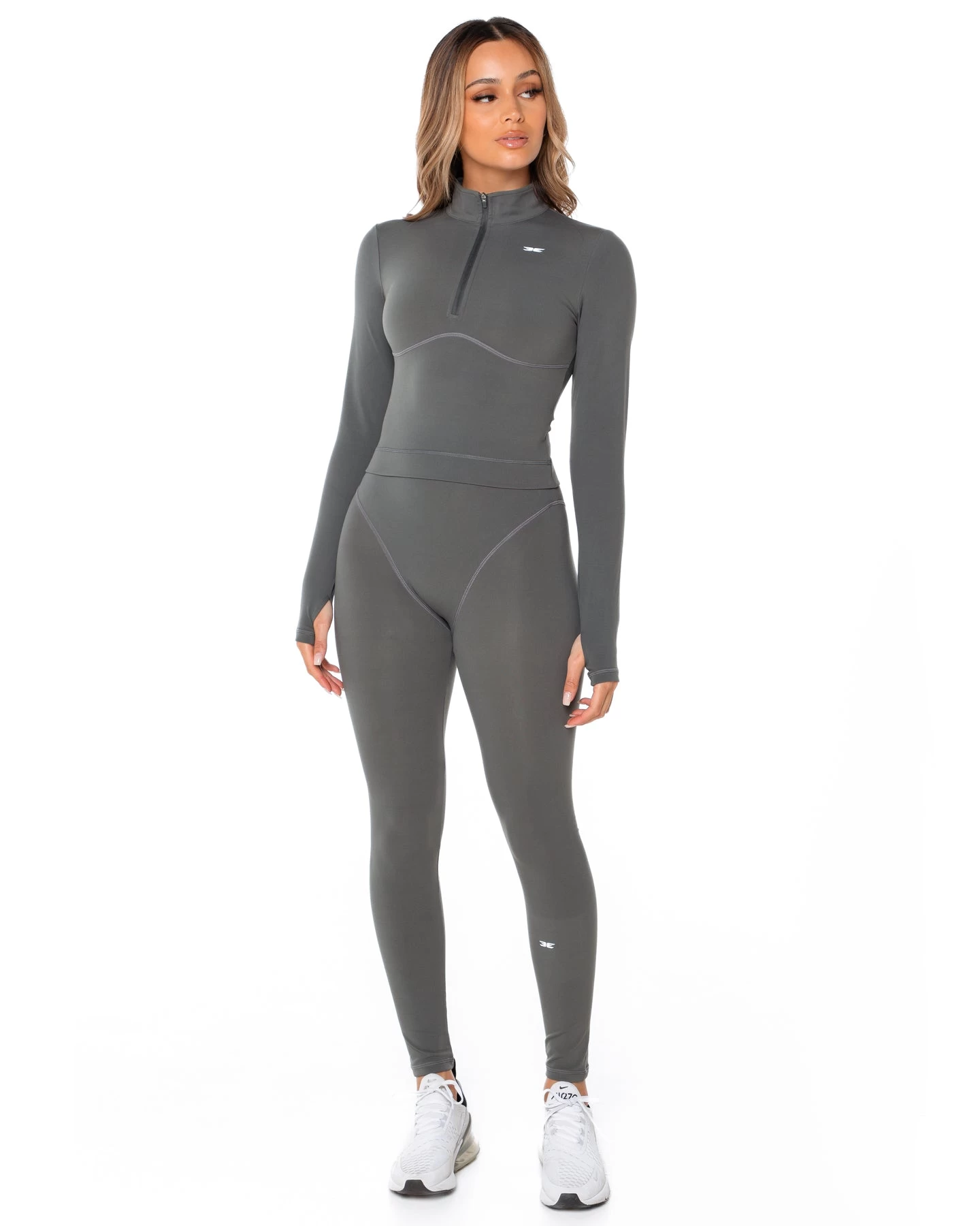 Elite Eleven Auraluxe Long Sleeve - Cloud Grey 3 Elite Eleven Auraluxe Long Sleeve - Cloud Grey - Image 3