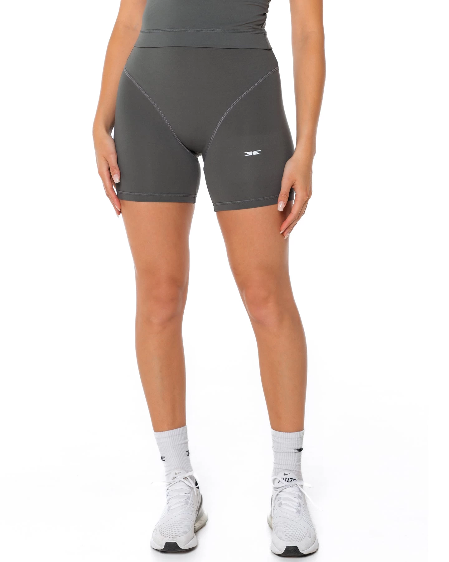 Elite Eleven French Cut Shorts - Grey 1 Elite Eleven French Cut Shorts - Grey