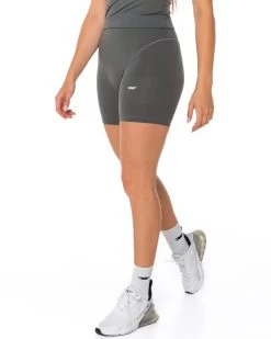 Elite Eleven French Cut Shorts - Grey 7 Elite Eleven French Cut Shorts - Grey -Fit Style Shop EliteOctEcom4735