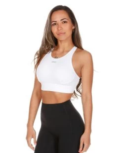 Elite Eleven Impact Sports Bra - White 5 Elite Eleven Impact Sports Bra - White -Fit Style Shop IMPACT.sb 26of30