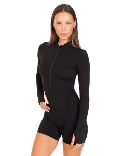 Elite Eleven Long Sleeve Unitard - Black 11 Elite Eleven Long Sleeve Unitard - Black -Fit Style Shop JULYECOM BRYLEE31404