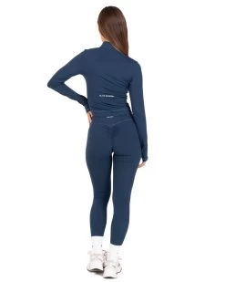 Elite Eleven Auraluxe Long Sleeve - Navy -Fit Style Shop JULYECOM BRYLEE31481