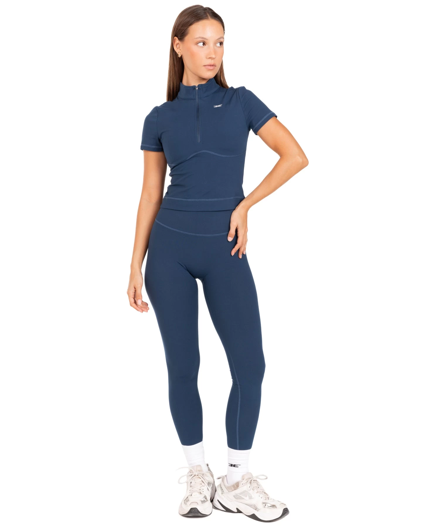 Elite Eleven Auraluxe Tee - Navy 2 Elite Eleven Auraluxe Tee - Navy - Image 2