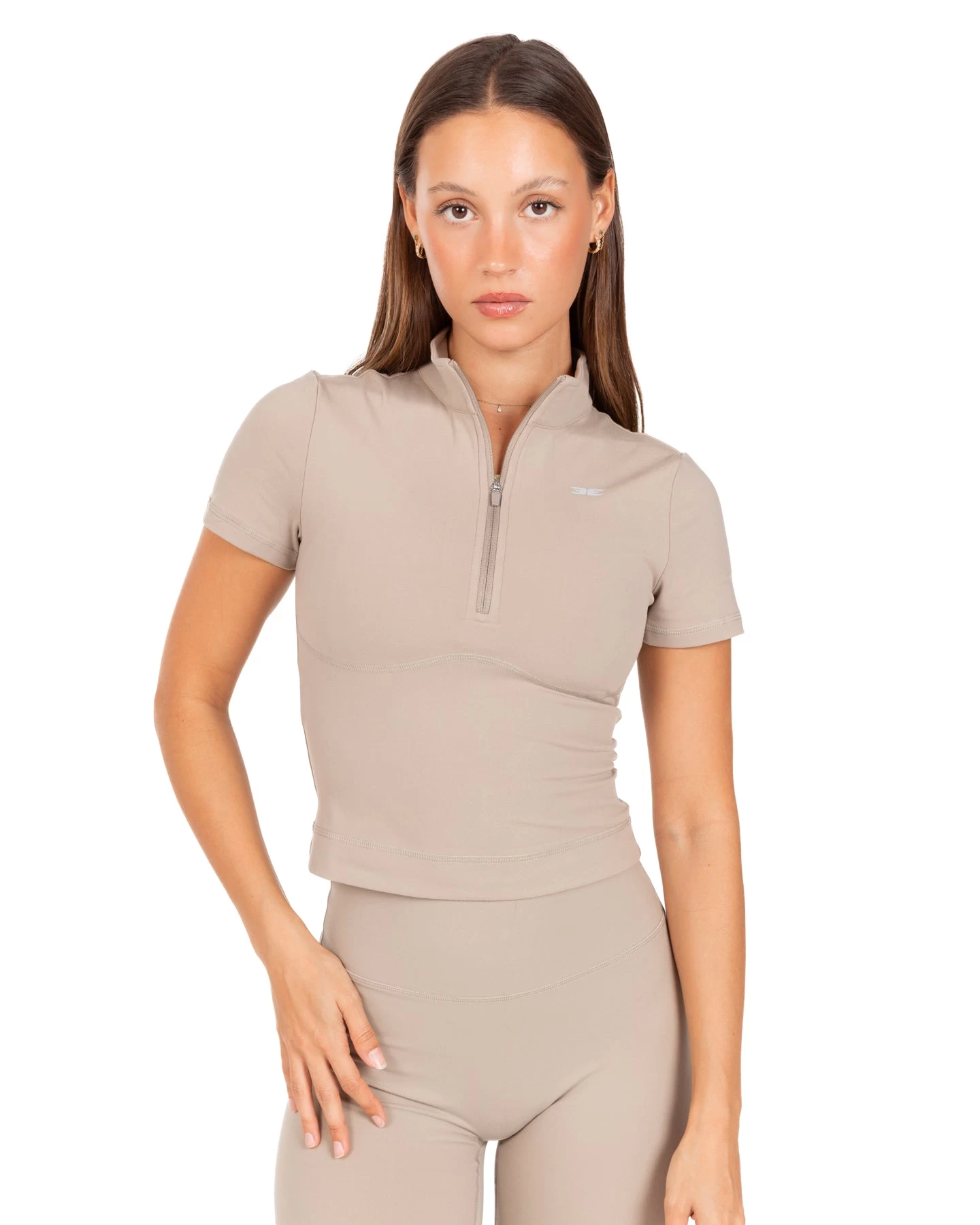 Elite Eleven Auraluxe Tee - Vintage Khaki 1 Elite Eleven Auraluxe Tee - Vintage Khaki