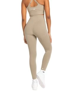 Elite Eleven Elite Seamless V2 Leggings - Beige -Fit Style Shop MARCHECOM0692