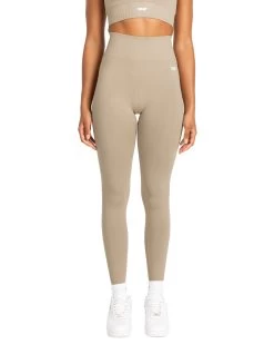 Elite Eleven Elite Seamless V2 Leggings - Beige (Subtle Scrunch)