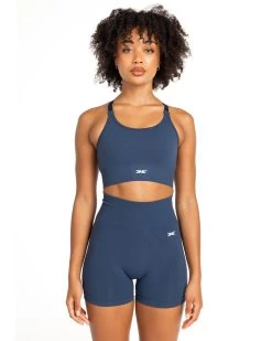 Elite Eleven Elite Seamless V2 Shorts - Navy (Subtle Scrunch) -Fit Style Shop MARCHECOM0931