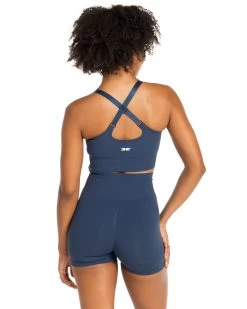 Elite Eleven Elite Seamless V2 Shorts - Navy (Subtle Scrunch) -Fit Style Shop MARCHECOM0980