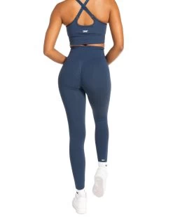Elite Eleven Elite Seamless V2 Leggings - Navy (Subtle Scrunch) -Fit Style Shop MARCHECOM1222